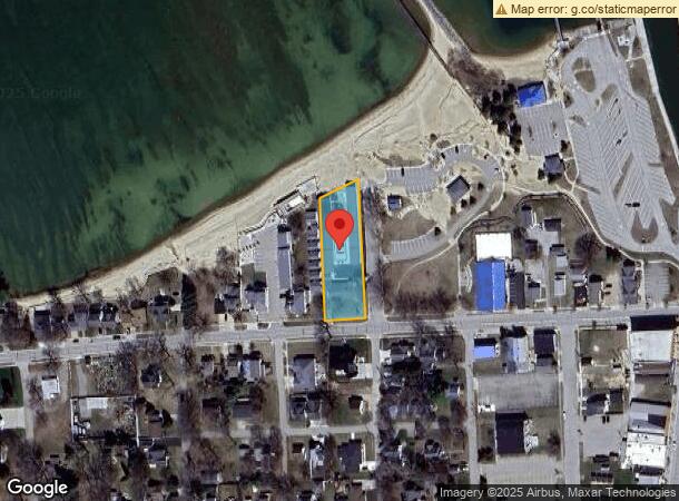  158 W Spring St, Port Austin, MI Parcel Map