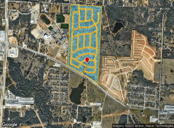  5301 E Mckinney St, Denton, TX Parcel Map