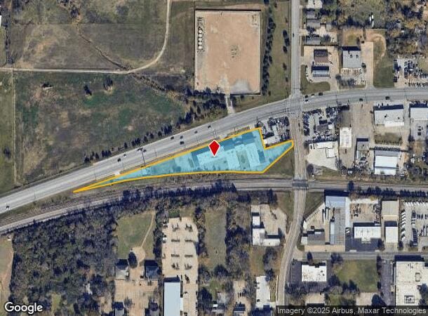  1220 W Division St, Arlington, TX Parcel Map