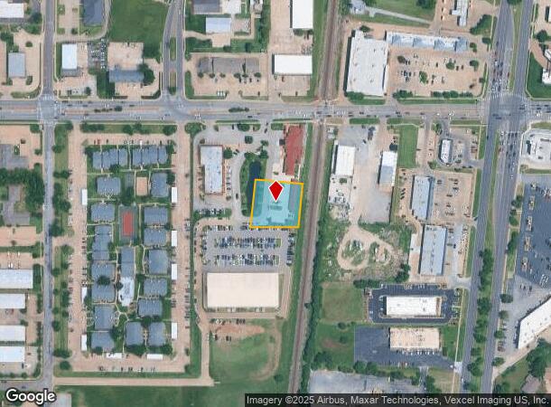  150 W 15Th St, Edmond, OK Parcel Map