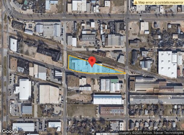  1639 Nw 5Th St, Oklahoma City, OK Parcel Map