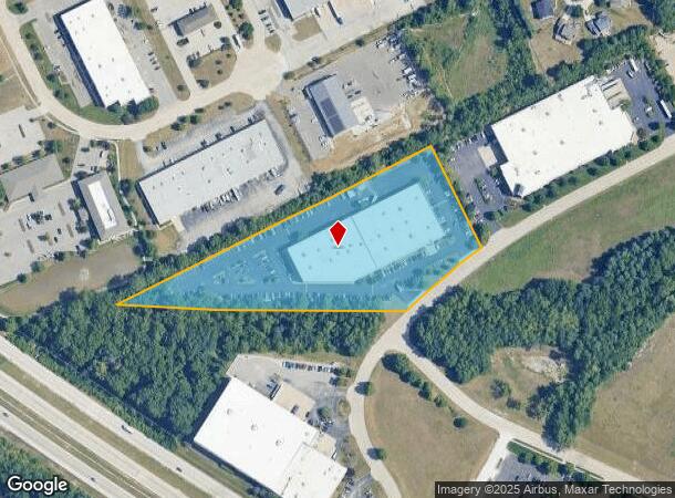  3845 Corporate Centre Dr, O Fallon, MO Parcel Map