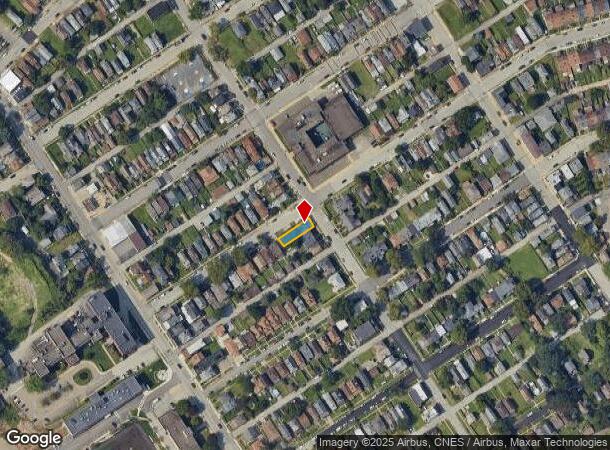  1800 Maple St, Homestead, PA Parcel Map