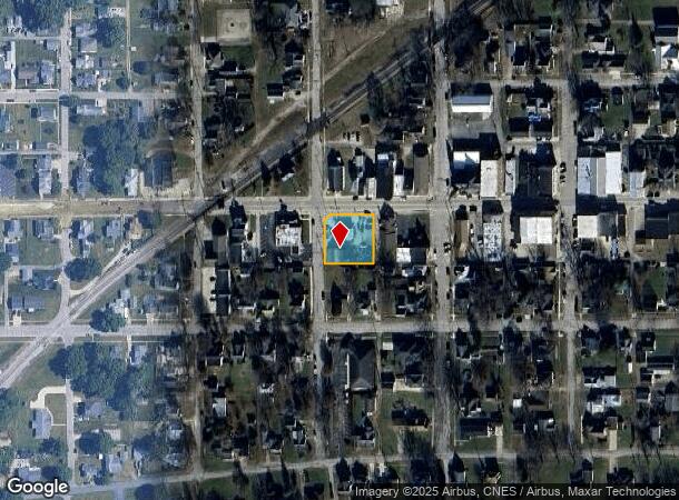  353 W State St, Albany, IN Parcel Map