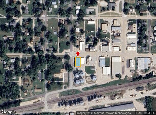 600 Morton Ave, Emerson, IA Parcel Map
