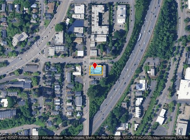 4504 S Corbett Ave, Portland, OR Parcel Map