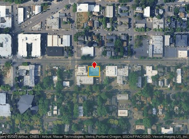  1644 E Burnside St, Portland, OR Parcel Map