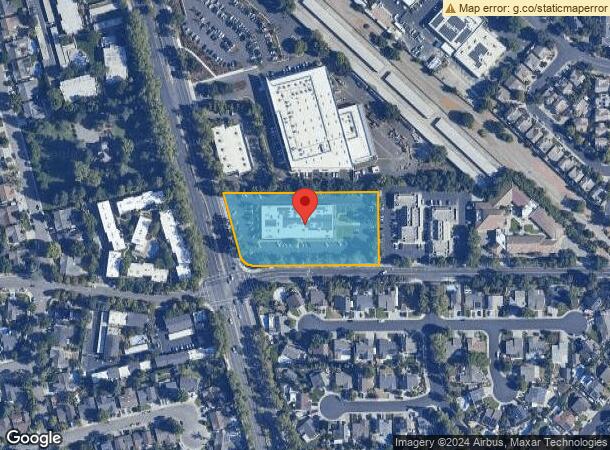  2324 Santa Rita Rd, Pleasanton, CA Parcel Map