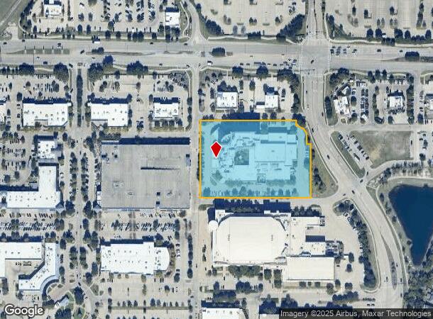 210 E Stacy Rd, Allen, TX Parcel Map