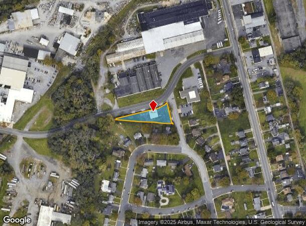  645 E 1St St, Hagerstown, MD Parcel Map