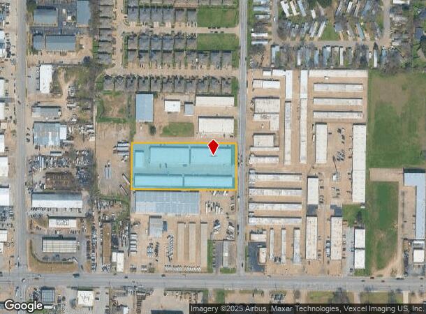  410 Lillard Rd, Arlington, TX Parcel Map