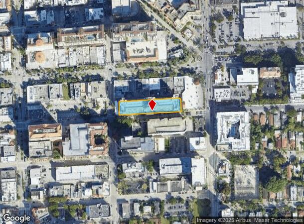  1 Andalusia Ave, Coral Gables, FL Parcel Map