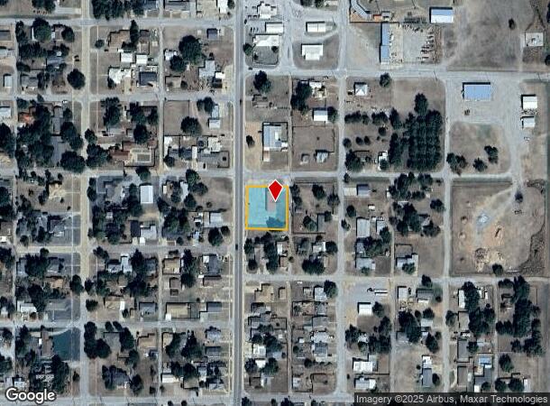 720 S Pennsylvania Ave, Mangum, OK Parcel Map