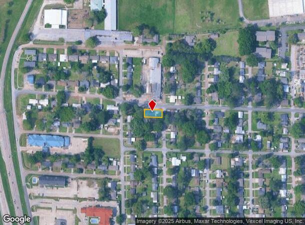  701 W Alexander St, Lafayette, LA Parcel Map