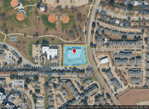 3050 S Center St, Arlington, TX Parcel Map