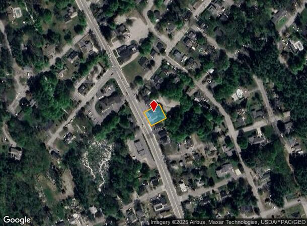 596 Main St, Springvale, ME Parcel Map