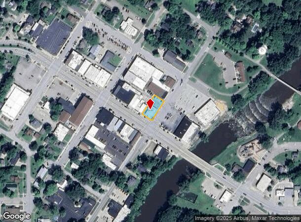 100 W Broad St, Chesaning, MI Parcel Map