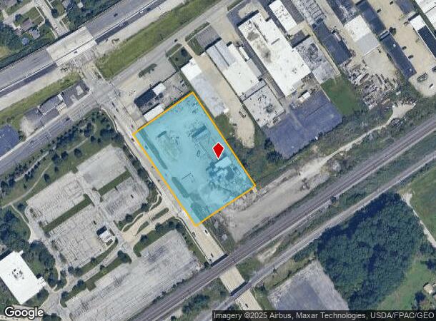 1135 Worden Rd, Wickliffe, OH Parcel Map