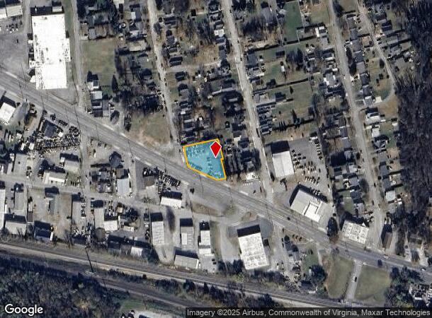 621 W 4Th St, Salem, VA Parcel Map