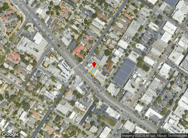  2221 El Camino Real, Palo Alto, CA Parcel Map