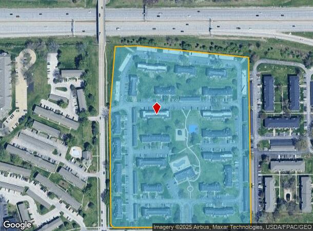 4101 Woodland Plz, West Des Moines, IA Parcel Map