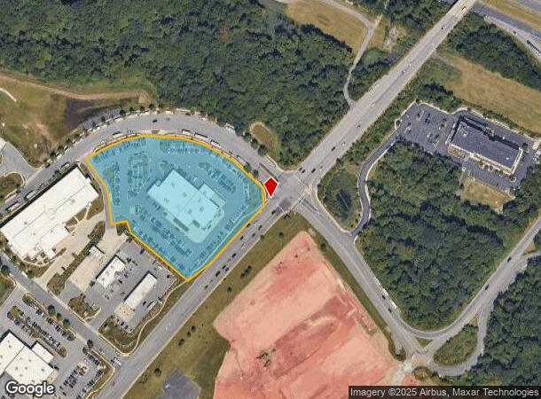  5395 Nottingham Dr, White Marsh, MD Parcel Map