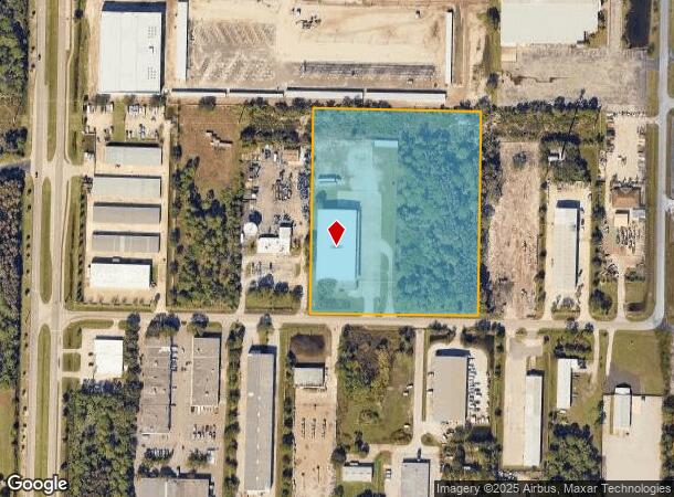 2591 Kirby Cir Ne, Palm Bay, FL Parcel Map