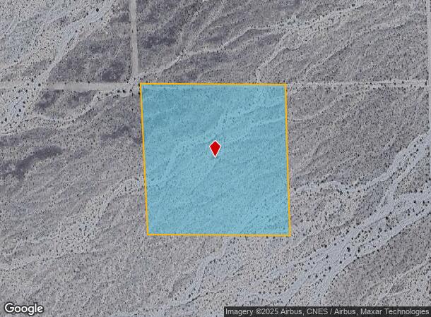1191 W Alfred Rd, Pahrump, NV Parcel Map