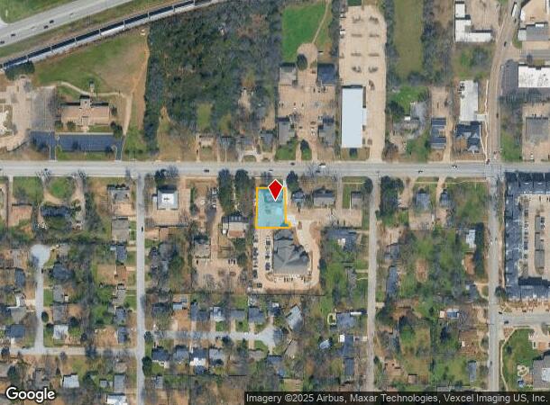 1320 W Abram St, Arlington, TX Parcel Map