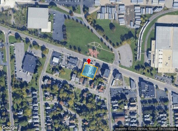  1737 Milton Ave, Syracuse, NY Parcel Map