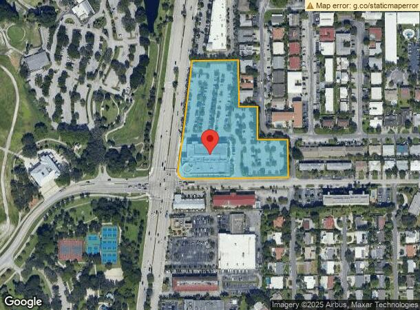  1000 N Federal Hwy, Pompano Beach, FL Parcel Map