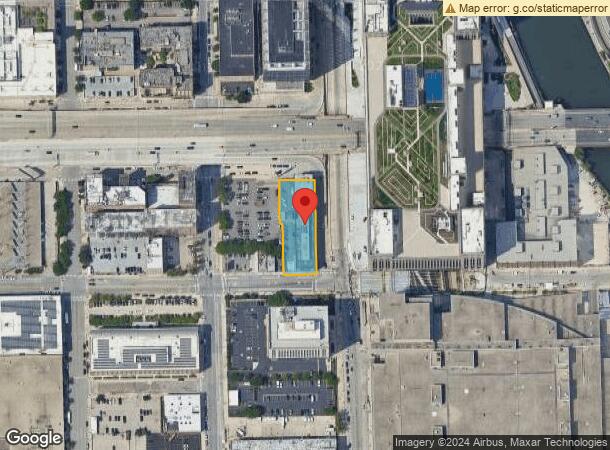  508 W Harrison St, Chicago, IL Parcel Map