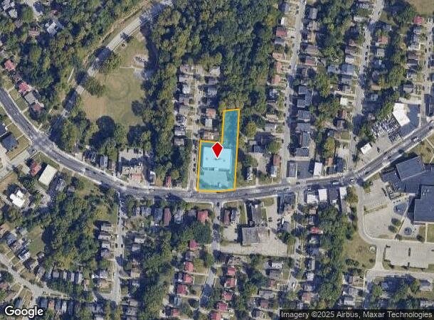  4442 Glenway Ave, Cincinnati, OH Parcel Map