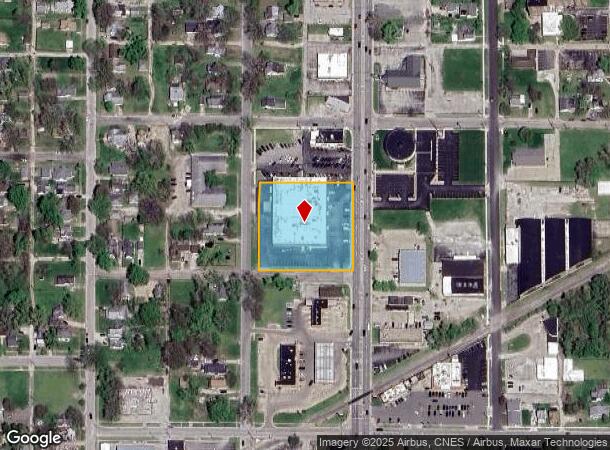  620 N Gilbert St, Danville, IL Parcel Map