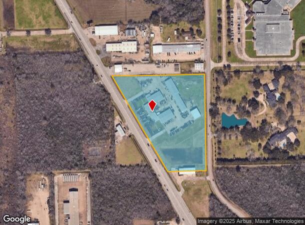 3401 S Main St, Pearland, TX Parcel Map