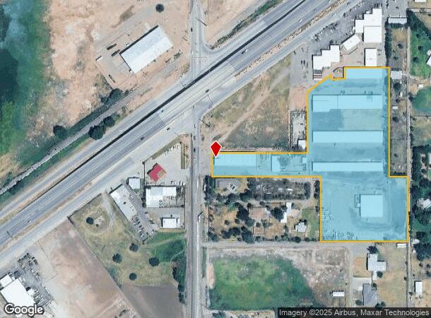  6901 Upland Ave, Lubbock, TX Parcel Map