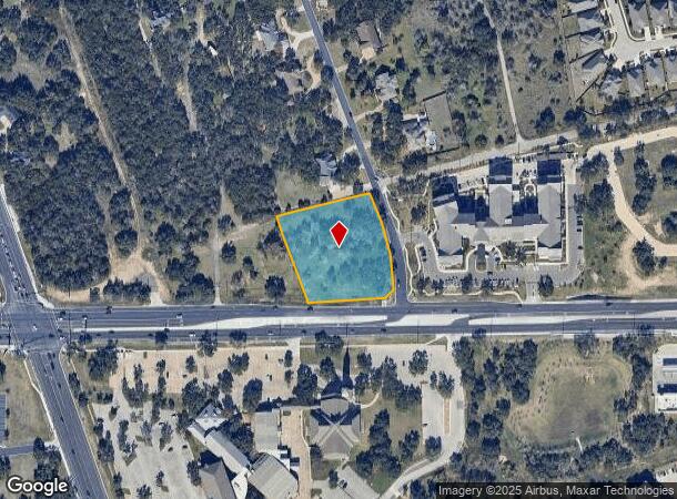  1340 W University Ave, Georgetown, TX Parcel Map