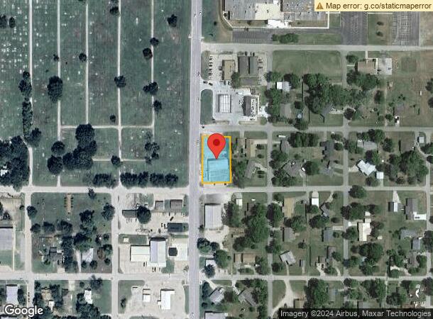  502 N Mcgee St, Caney, KS Parcel Map