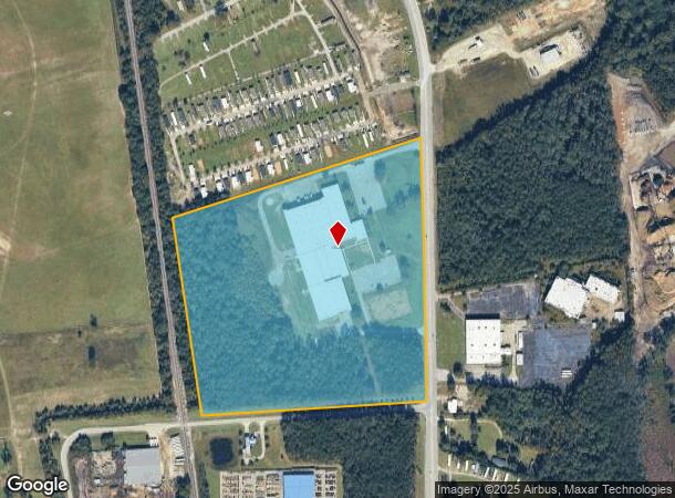 2084 Rowesville Rd, Orangeburg, SC Parcel Map