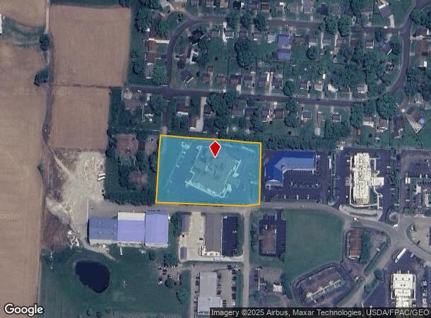  100 N Plaza Blvd, Chillicothe, OH Parcel Map
