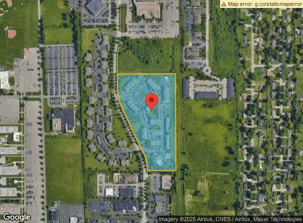  20 Spring Meadow Dr, Williamsville, NY Parcel Map