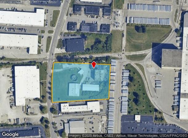  6800 Huntley Rd, Columbus, OH Parcel Map