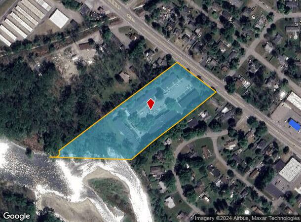  1833 W Water St, Elmira, NY Parcel Map