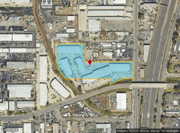  1308 N Magnolia Ave, El Cajon, CA Parcel Map