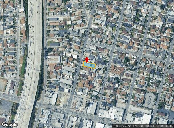  722 S Ford Blvd, Los Angeles, CA Parcel Map