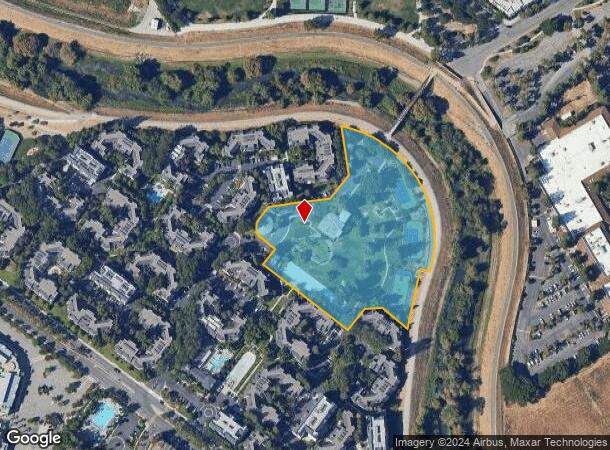  554 Mansion Park Dr, Santa Clara, CA Parcel Map