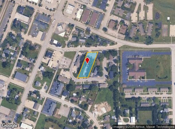 176 E Second St, Manteno, IL Parcel Map