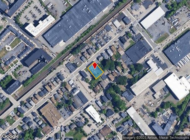  91 Canterbury St, Worcester, MA Parcel Map