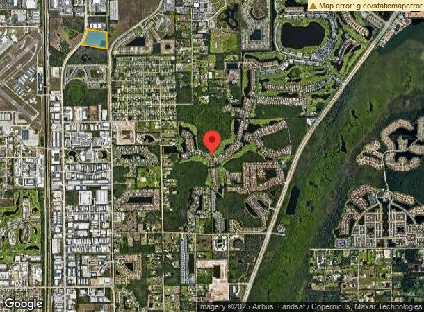  10451 Metro Pkwy, Fort Myers, FL Parcel Map