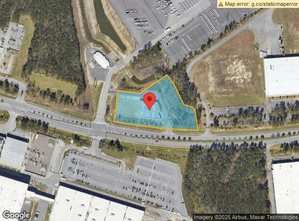  8480 Palmetto Commerce Pky, Ladson, SC Parcel Map